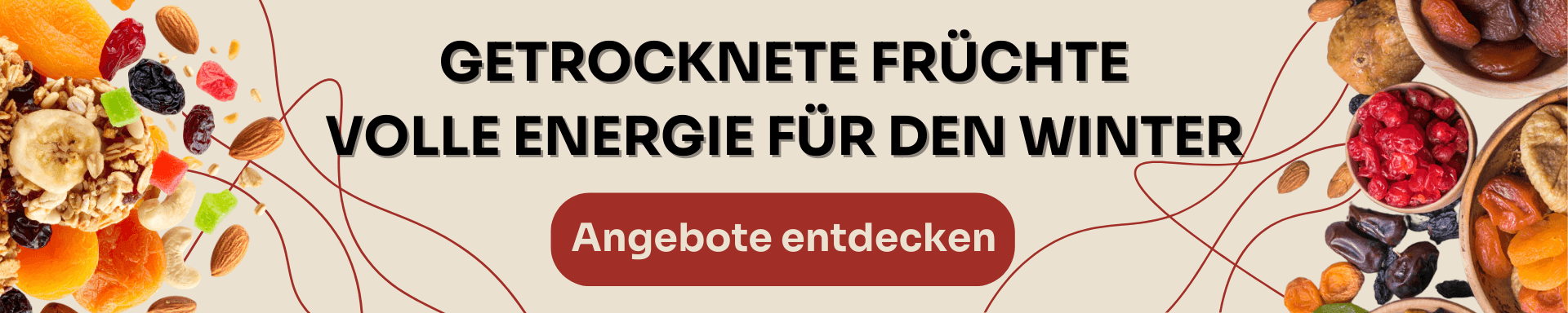 Getrocknete Früchte