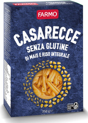 Glutenfreie Casarecce-Nudeln aus Mais und Reis 250 g