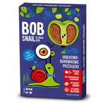 Fruchtrolle Apfel-Heidelbeere ohne Zuckerzusatz glutenfrei 60 g – Bob Snail – Eco-snack