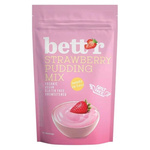 Bio Erdbeer Pudding, ungesüßt, vegan, glutenfrei, 150 g – Bett'r