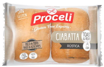Ciabatta (glutenfreie Brötchen) 120 g - Proceli