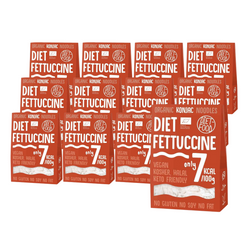 SET 12 x Glutenfreie Fettuccine Shirataki Nudeln BIO 300 g