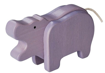 Bambus Nilpferd ab 24 Monaten (9 x 4 x 7 cm) – EverEarth