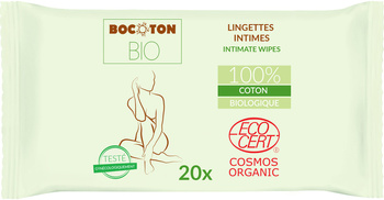 BIO Intimhygiene-Tücher 20 Stk. – Bocoton