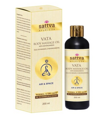 Entspannendes Massageöl mit Ashwagandha 200 ml - SATTVA