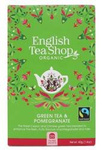 Grüntee mit Granatapfel (20x2) BIO 40 g – English Tea Shop