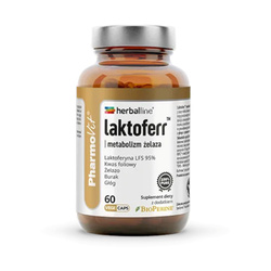 Lactoferr™ Eisen-Stoffwechsel Nahrungsergänzungsmittel 60 Kapseln - Pharmovit (Herballine)