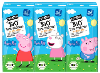 Apfel-Birnen-Getränk BIO 3 x 200 ml Peppa Pig
