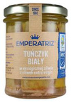 Weißer Thunfisch Filets in Bio Olivenöl Extra Nativ 200 g (130 g) Glas – Emperatriz