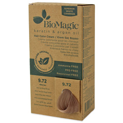 Haarfärbemittel sehr helles Beige Blond (9.72) 250 g - BIOMAGIC