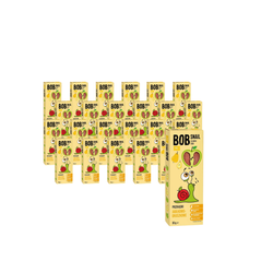 SET 24 x Apfel-Birne-Fruchtsnack ohne Zuckerzusatz 30 g