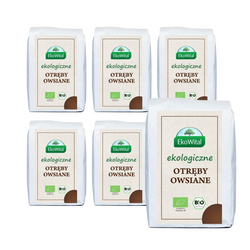 SET 6 x Haferkleie BIO 500 g EkoWital