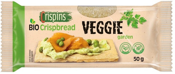 Glutenfreies Knäckebrot mit Gemüse BIO 50 g