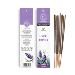 Indische Räucherstäbchen Lavendel (10 Stück) 16 g – Your Candle