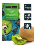 Bitterschokolade mit Kiwi ohne Zuckerzusatz 75 g - Pure&amp;Good