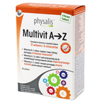 Multivit A - Z komplette Formel Nahrungsergänzungsmittel 45 Tabletten - Physalis