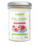 Elektrolytpulver mit Himbeergeschmack Vital Charge+ 250 g - Hempking (Biowen)