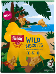 Wild Biscuits - glutenfreie Kekse 115 g - Schar