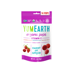 Fruchtlutscher mit Vit. C Kirsche, Erdbeere BIO 85 g