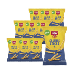 SET 10 x Salinis Sticks, Glutenfrei 75 g - Schar