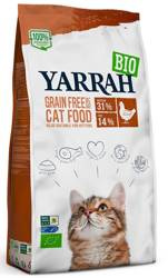 Katzenfutter für Erwachsene mit Huhn und Erbsen BIO 800 g - Yarrah