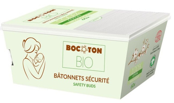 Bio-Wattestäbchen für Kinder und Babys, 60 Stk. – Bocoton