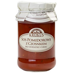 Tomatensauce mit Knoblauch und ohne Zuckerzusatz 340 g - Krokus