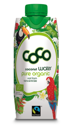 BIO Kokosnusswasser aus fairem Handel 330 ml