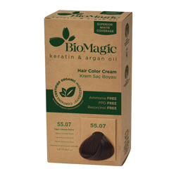 Haarfärbemittel dunkel schokoladenbraun (55.07) 250 g - Biomagic