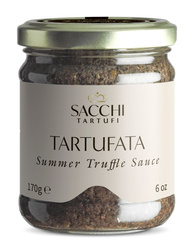 Pilzsauce mit schwarzem Sommertrüffel 170 g - Sacchi Tartufi