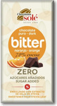 Dunkle Schokolade 72% Kakao ohne Zuckerzusatz mit Orange und Stevia 100 g – Chocolates Sole