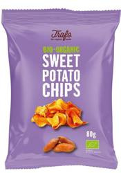 SÜSSKARTOFFELCHIPS IN SONNENBLUMENÖL GEBRATEN B