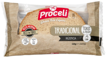 Glutenfreies traditionelles Brot 160 g - Proceli
