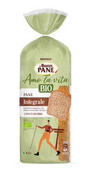 Geröstetes Weizenvollkornbrot bio 400 g - Il Buon Pane