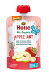 Apfel-Ameisen-Schlauchmousse (Apfel - Banane - Birne) ohne Zuckerzusatz ab 6 Monaten Demeter BIO 100 g - Holle