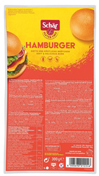 Hamburger - glutenfreie Hamburgerbrötchen 300 g - Schar