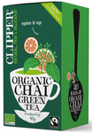 Grüner Chai Tee mit Zimt und Kardamom Fair Trade Bio (20 x 2 g) 40 g – Clipper
