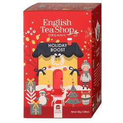 Weihnachtstee mit Hagebutte, Hibiskus und Pfefferminze BIO 30 g – English Tea Shop