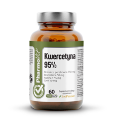 Quercetin Nahrungsergänzungsmittel 60 Kapseln 33,36 g (Clean Label) - Pharmovit