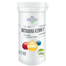 Vitamin K2 MK7 (100 µg) Nahrungsergänzungsmittel 60 Kapseln - Soul-Farm