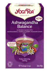 Ayurvedischer Balance Tee mit Ashwagandha (Ashwagandha Balance) bio (17 x 2 g) 34 g - Yogi Tee