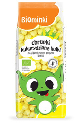 Glutenfreie Maisbällchen Chips BIO 60 g