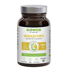 Wiesiołek Forte (1040 mg) Nahrungsergänzungsmittel 90 Kapseln – Biowen
