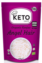 Nudeln (Konjak) Engelshaar glutenfrei bio 270 g (200 g) - Keto Chef (Better Than Foods)