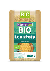 Goldener Flachs bio 500 g - NATURAVENA