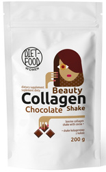 Beauty Collagen Shake Chocolate Nahrungsergänzungsmittel 200 g - Diät-Lebensmittel
