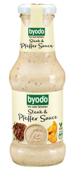 Glutenfreie Pfeffersteaksauce bio 250 ml - Byodo