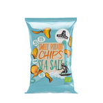 Bio glutenfreie Süßkartoffel-Chips mit Meersalz 90 g – John Altman