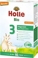 Folgemilch Ziegenmilch 3 für Säuglinge ab 6 Monaten Demeter Bio 400 g - Holle