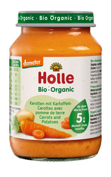 Bio Karotte-Kartoffel ohne Zuckerzusatz, glutenfrei 190 g – Holle